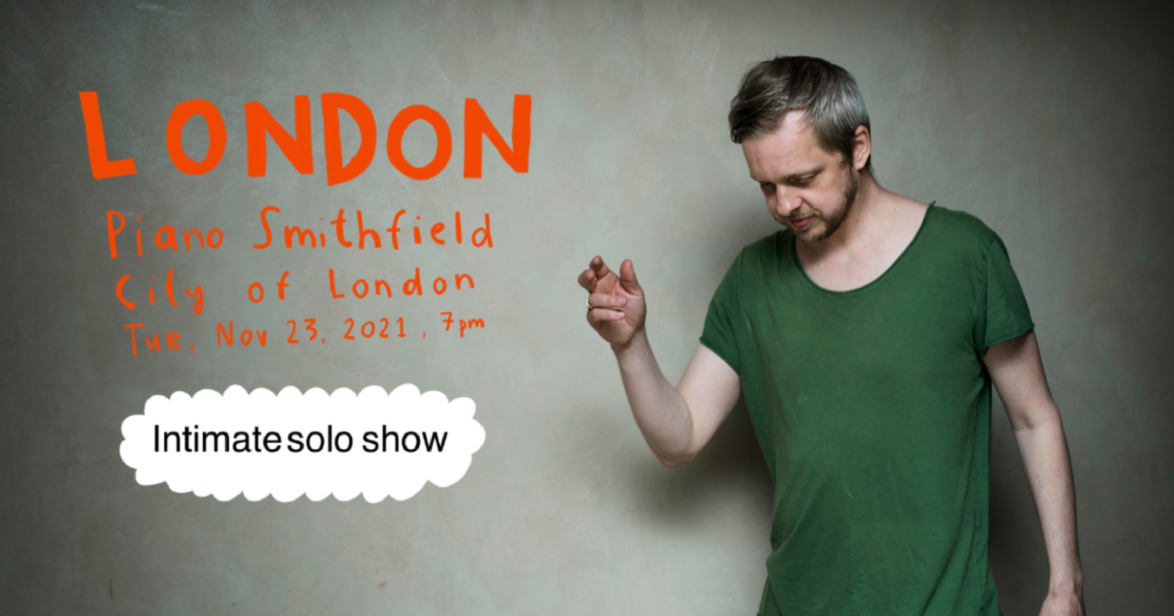 Featured image for “New shows in London, Faroes, Copenhagen and Germany added!”